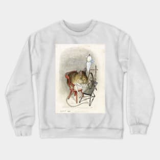 Mouse Spinning - Beatrix Potter Crewneck Sweatshirt